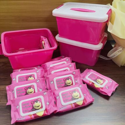 10pcs Wipes and Bucket