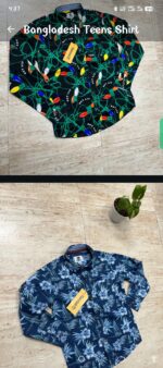 Boys Flower Shirt - Image 4