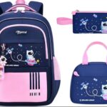 British 3pcs Set School Bag